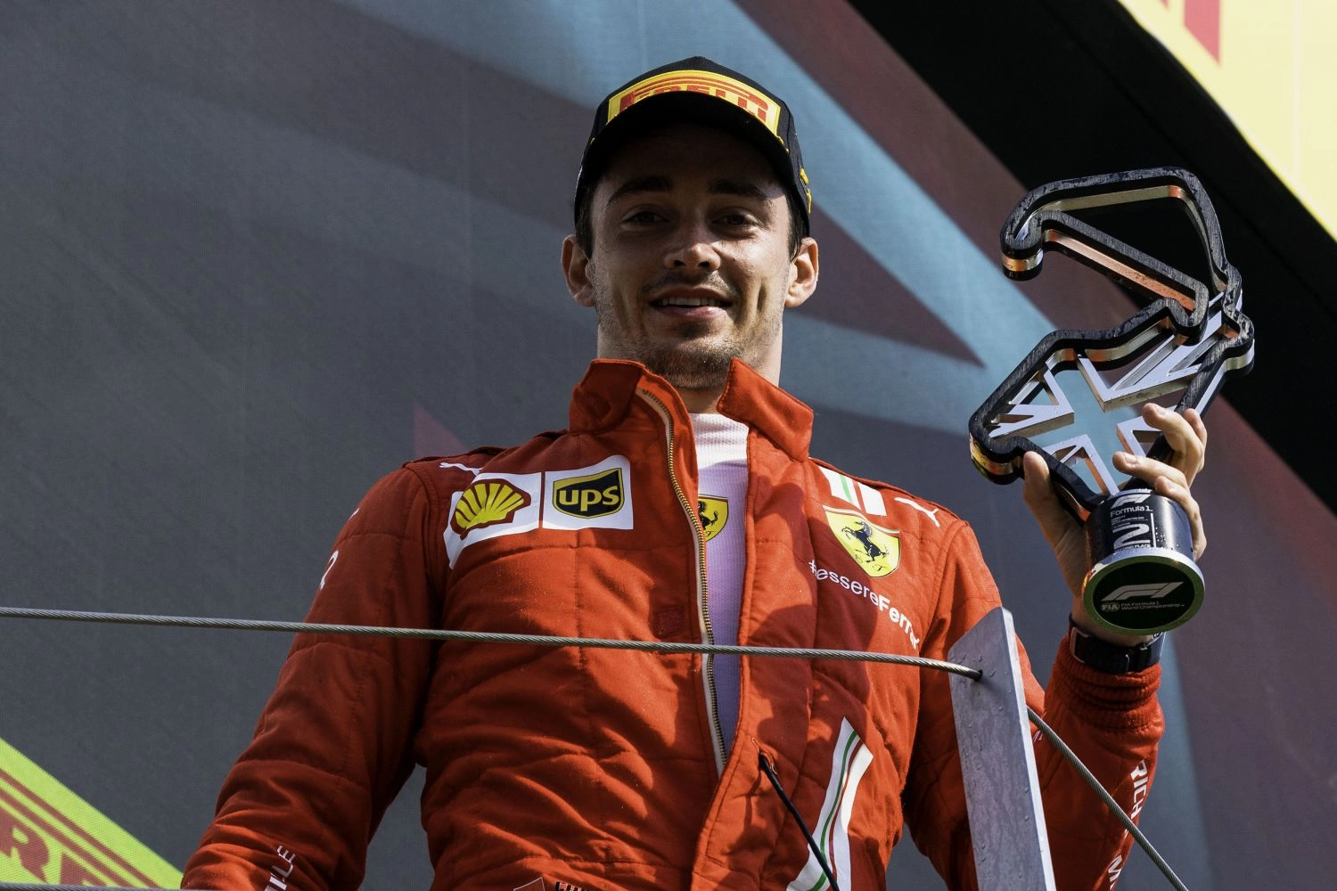 Charles Leclerc elected driver of the day at Silverstone
