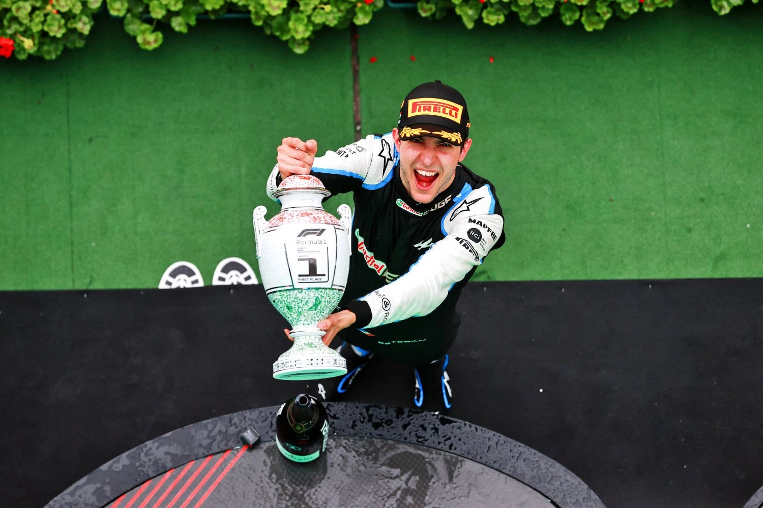 The day of glory has arrived for Esteban Ocon