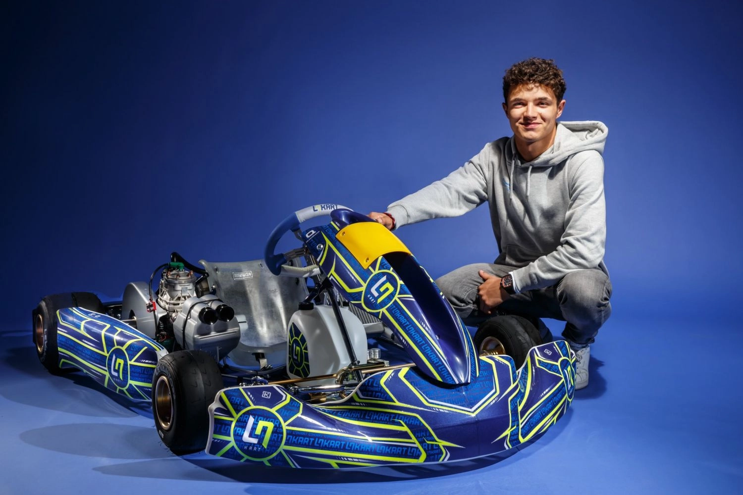 Lando Norris and OTK launch a kart named the LN Four