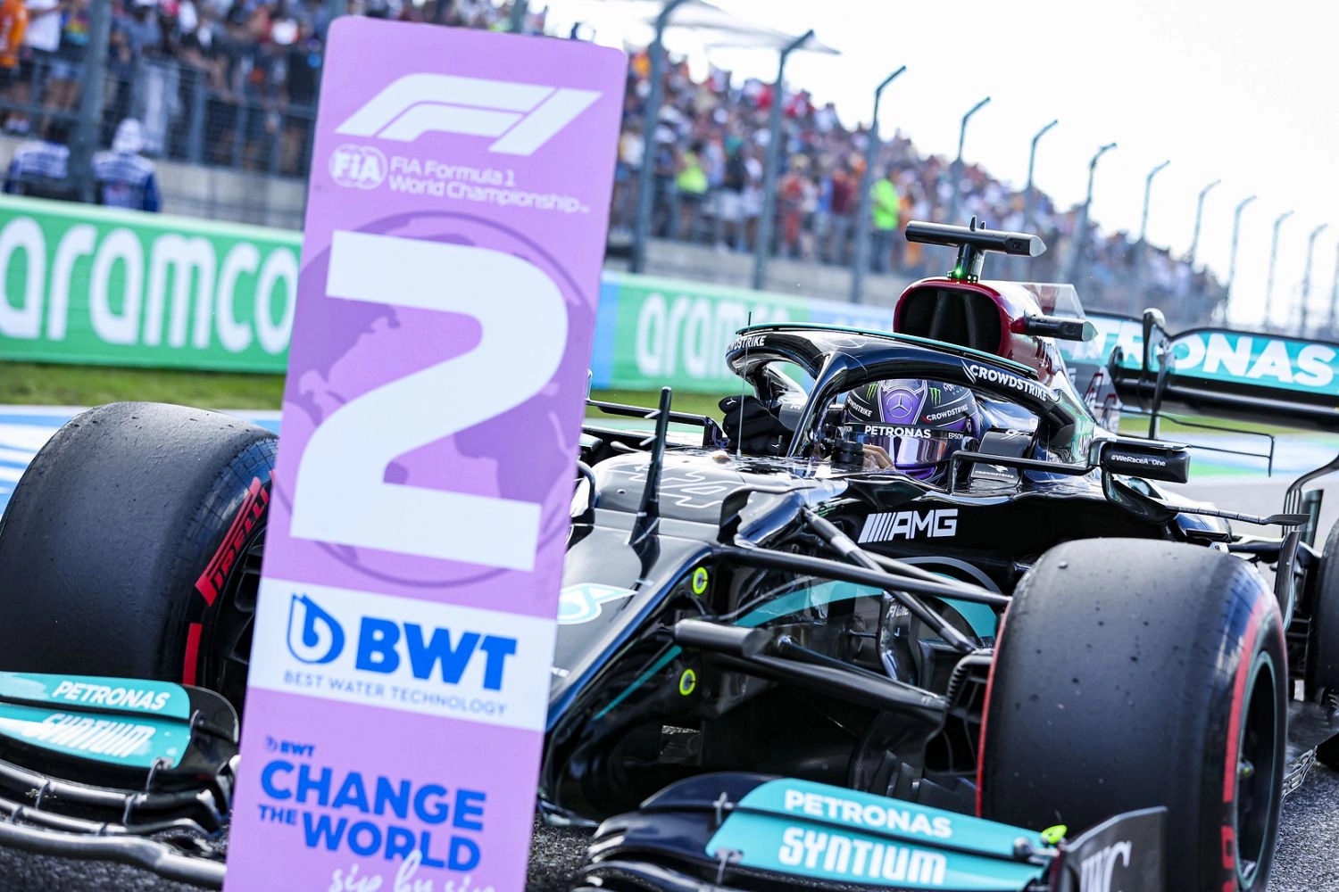 Lewis Hamilton couldn’t do anything