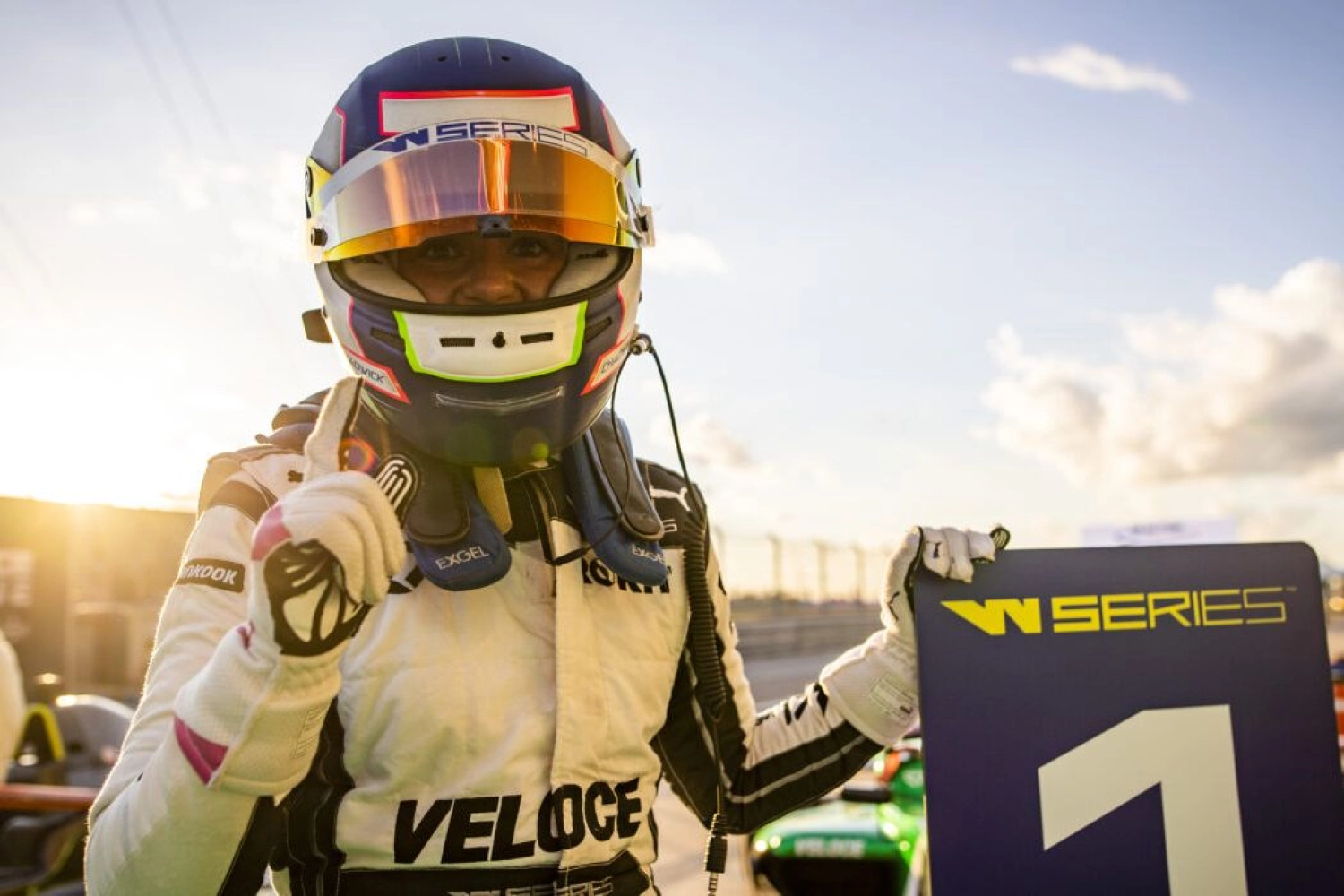 Jamie Chadwick wins the W Series world title again in Austin