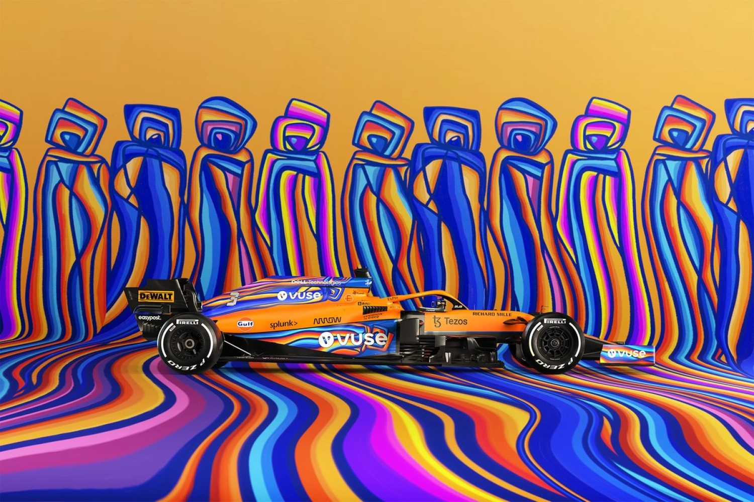 McLaren will end its season with a new livery