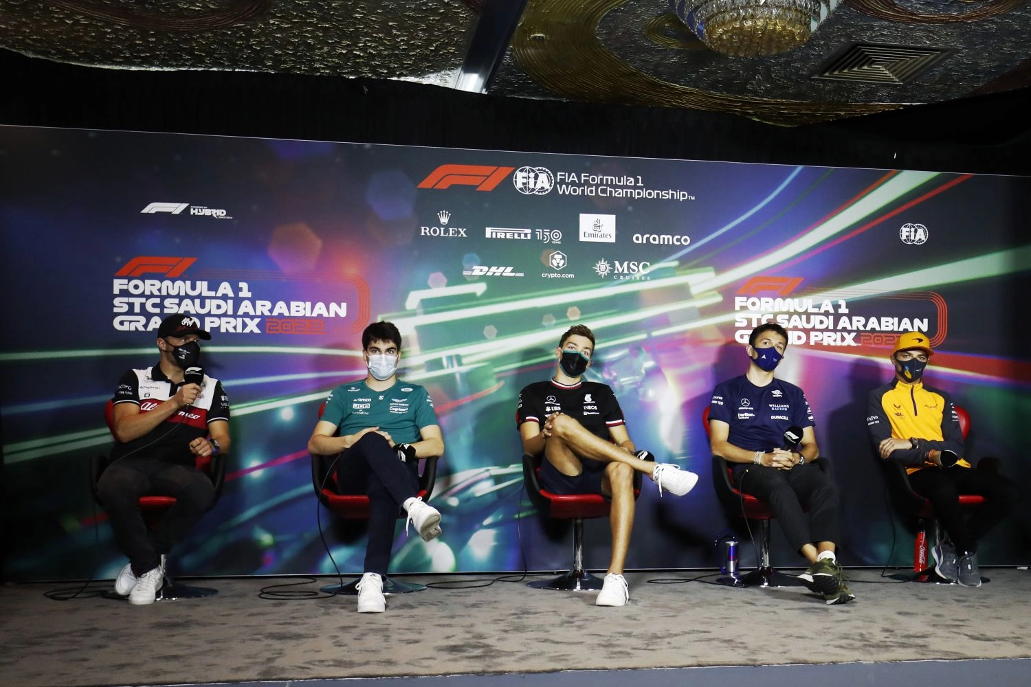 The drivers have not yet confirmed their participation in the Grand Prix