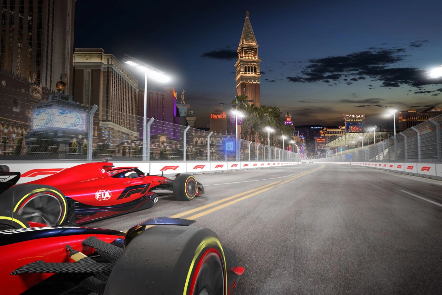 The F1 will be heading to Las Vegas starting in 2023