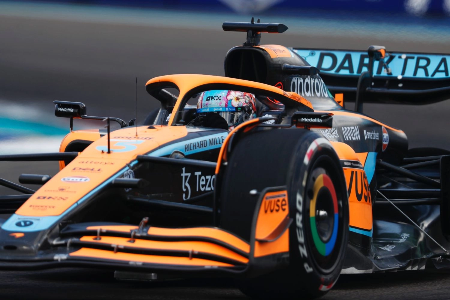 McLaren broke the curfew