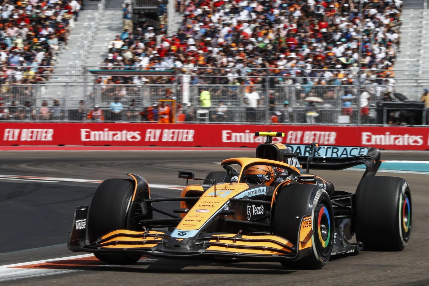 Norris: “It ended in a stupid way”