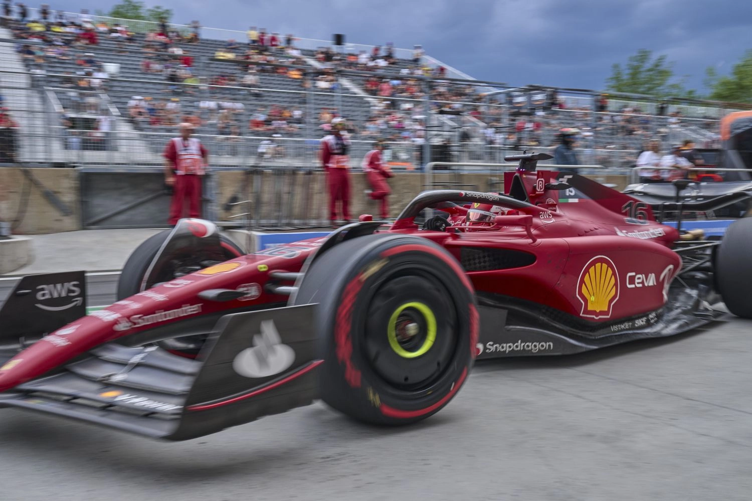 Charles Leclerc officially penalized with a 10-place grid penalty in Montreal