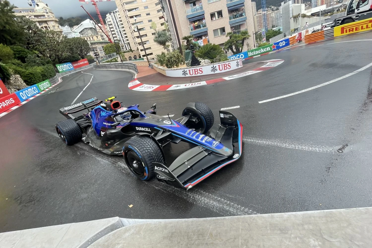 Latifi doesn’t understand his off-track excursion during the safety car