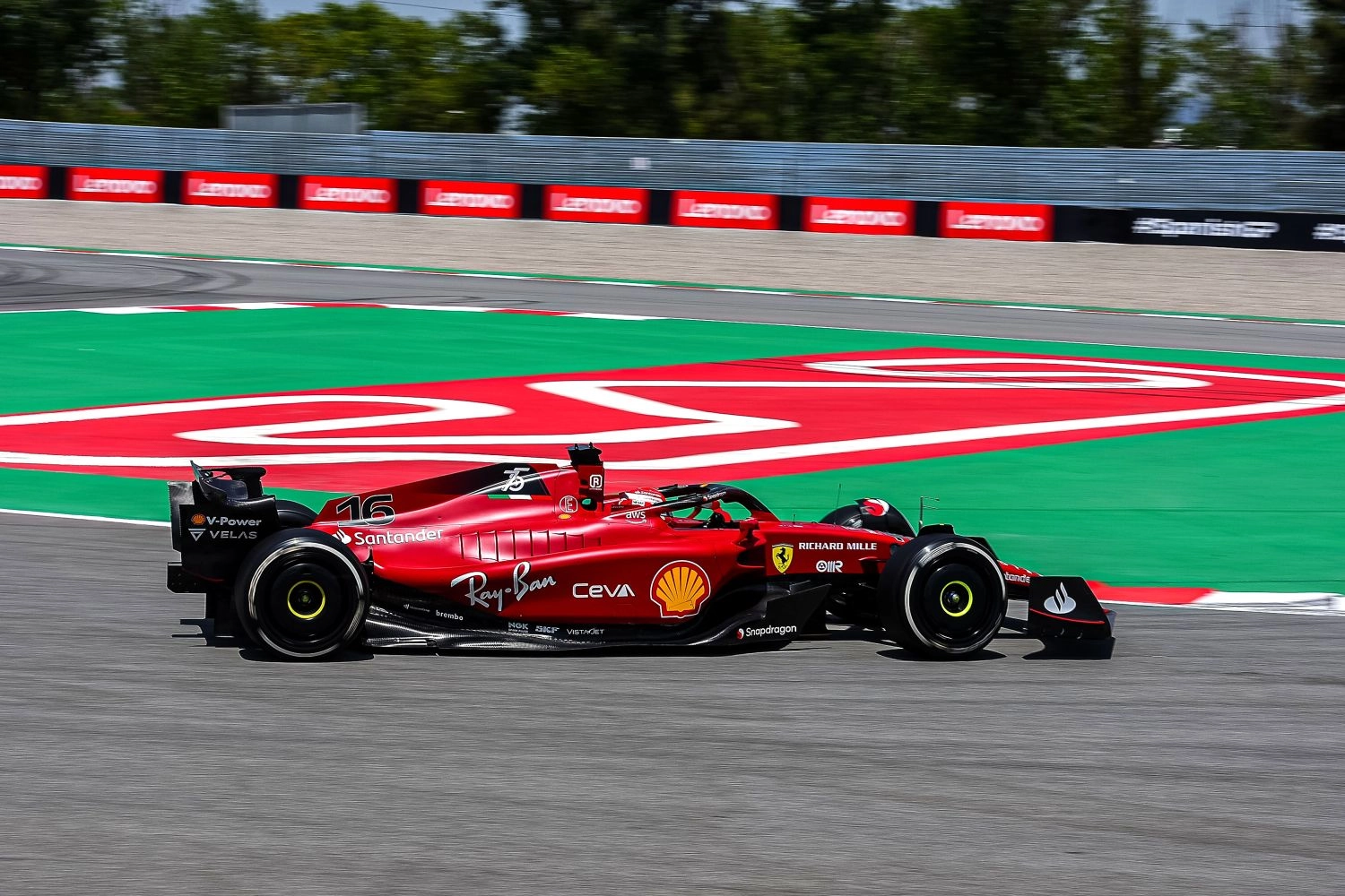 Spanish Grand Prix – Free Practice 2: Leclerc ahead of the Mercedes, Red Bull getting ready