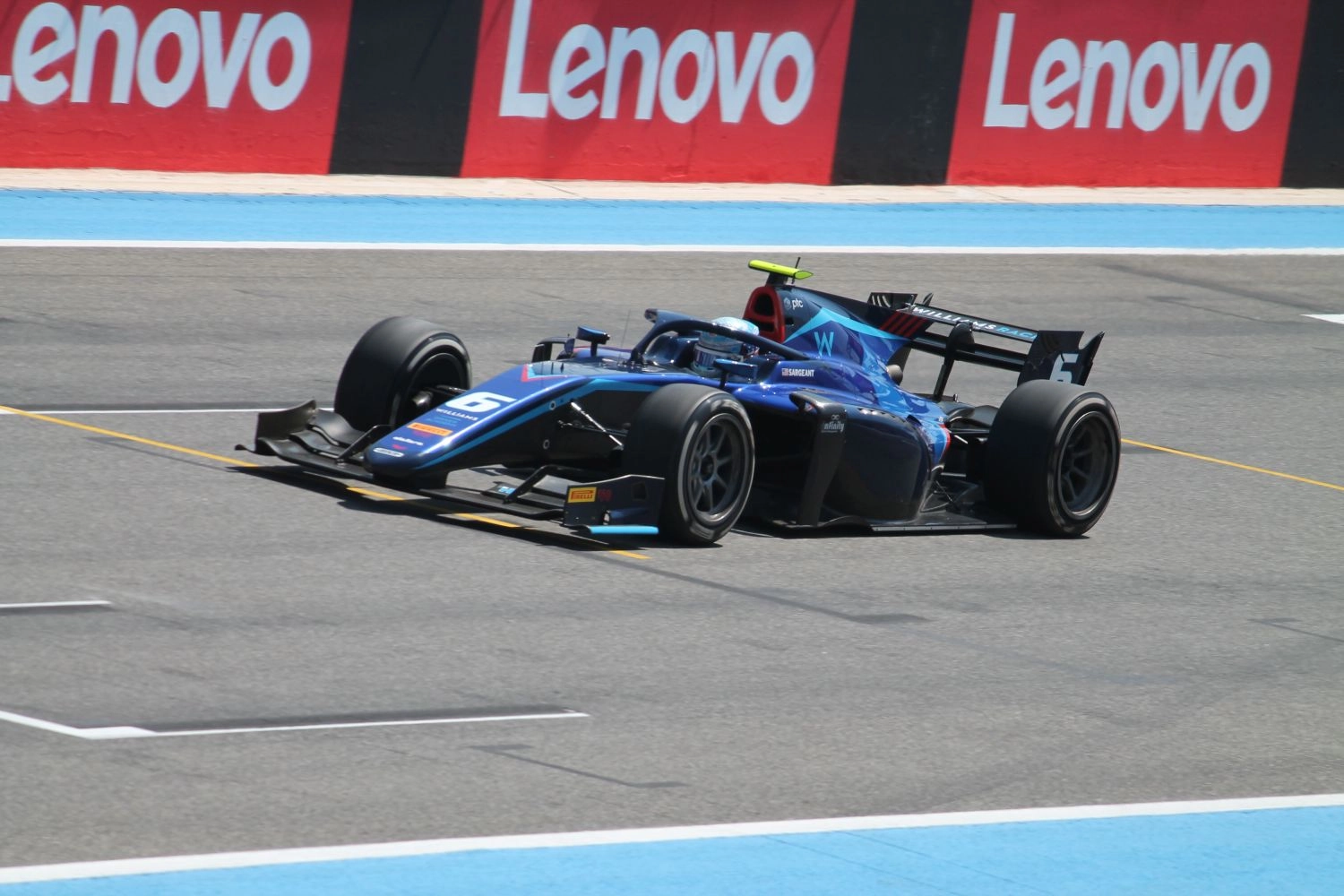 Logan Sargeant in pole position