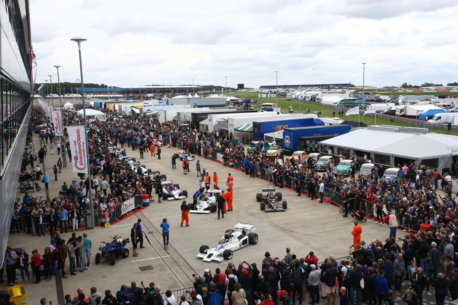 “The Classic” at Silverstone will showcase around twenty historical F1 cars