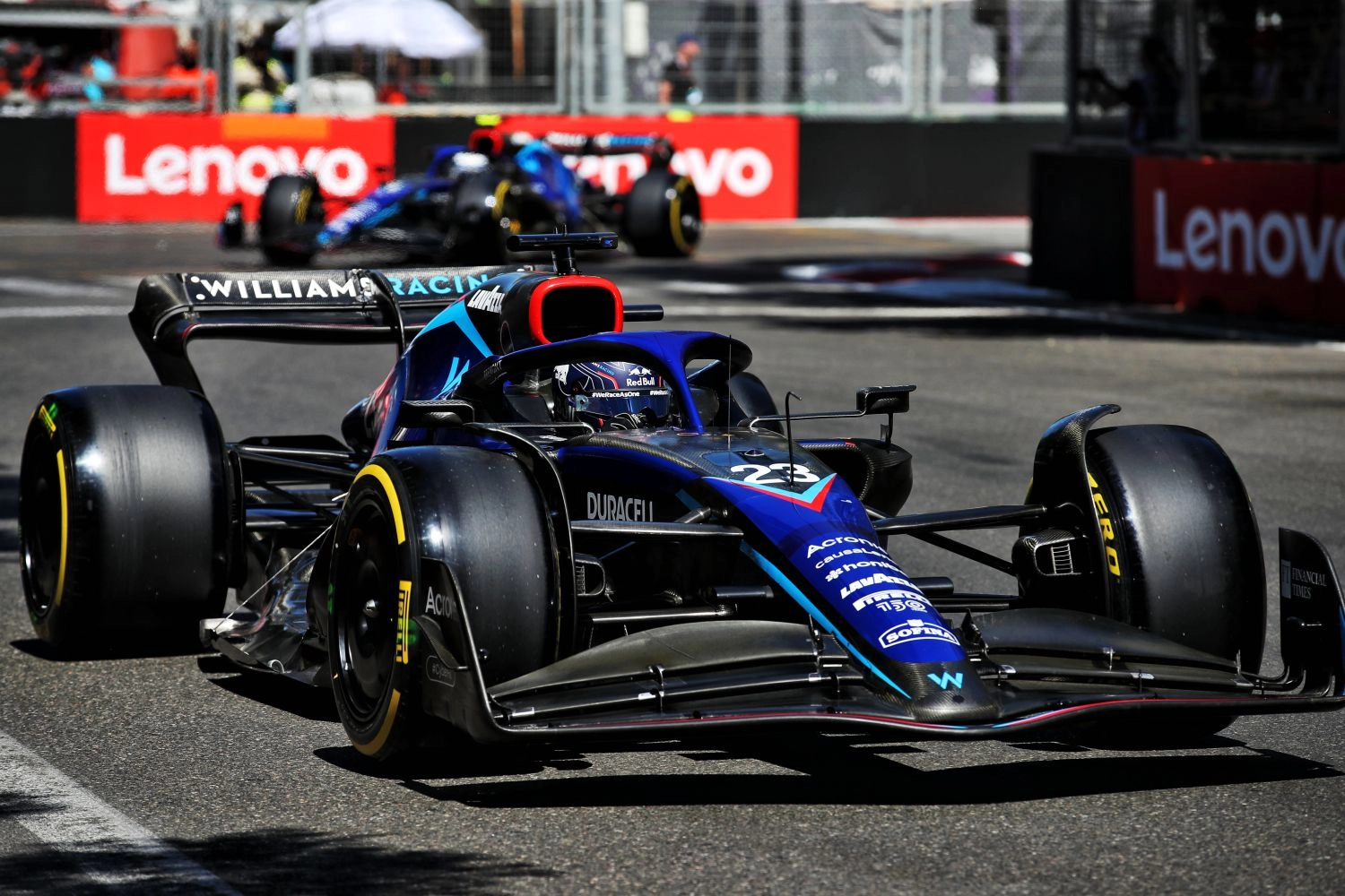 Williams on break: Albon-dependent