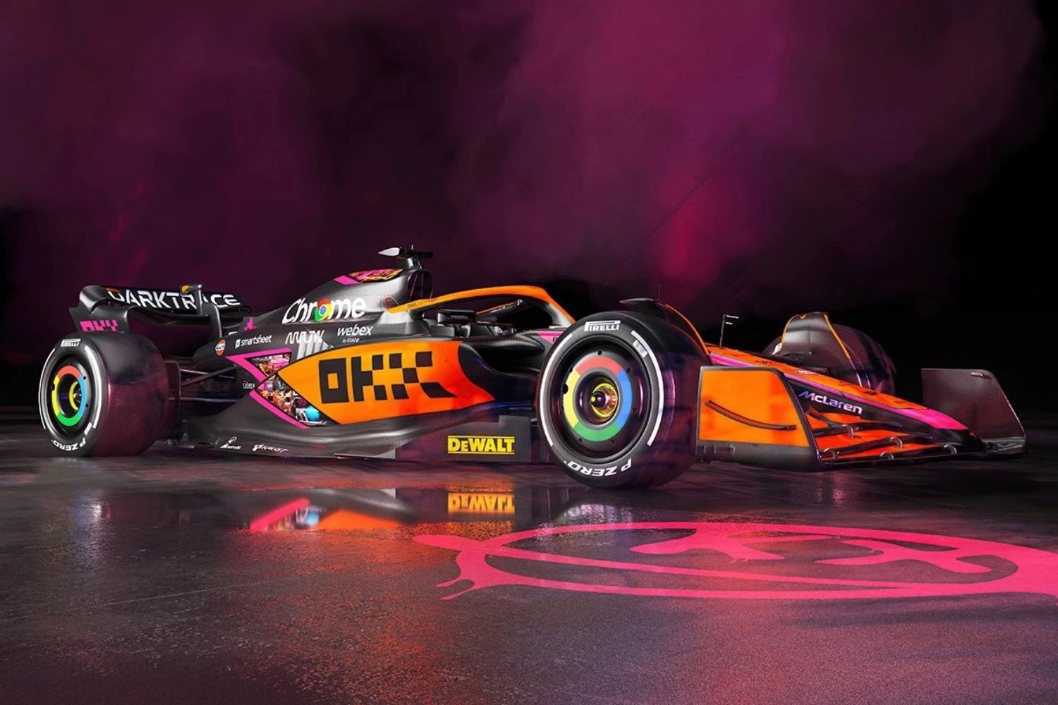 McLaren will sport a special livery in Singapore!