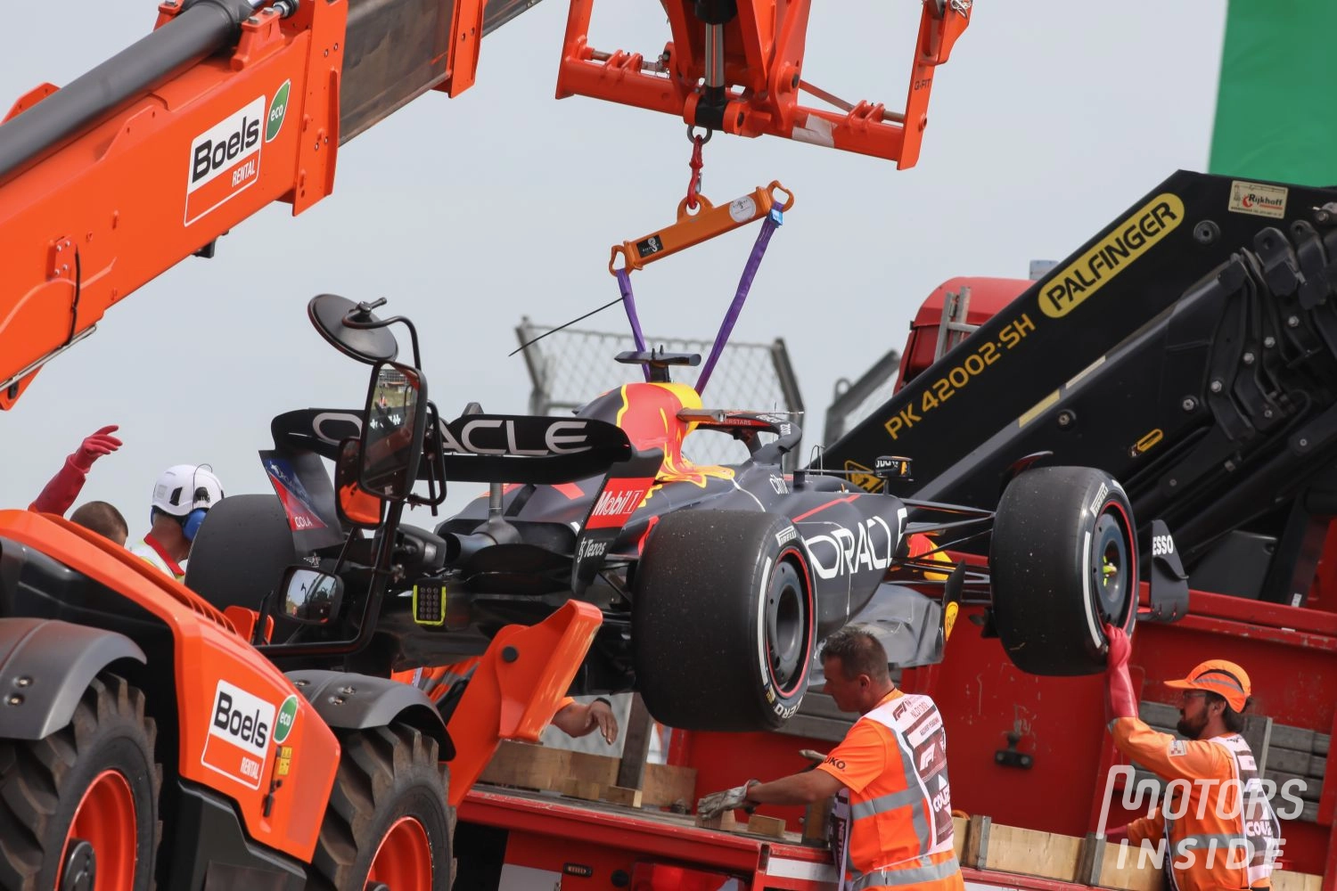 The gearbox involved in Verstappen’s retirement had been inspected earlier