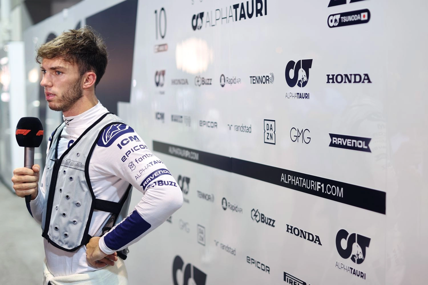 Not much damage to Gasly’s F1 after the fire during testing (video)