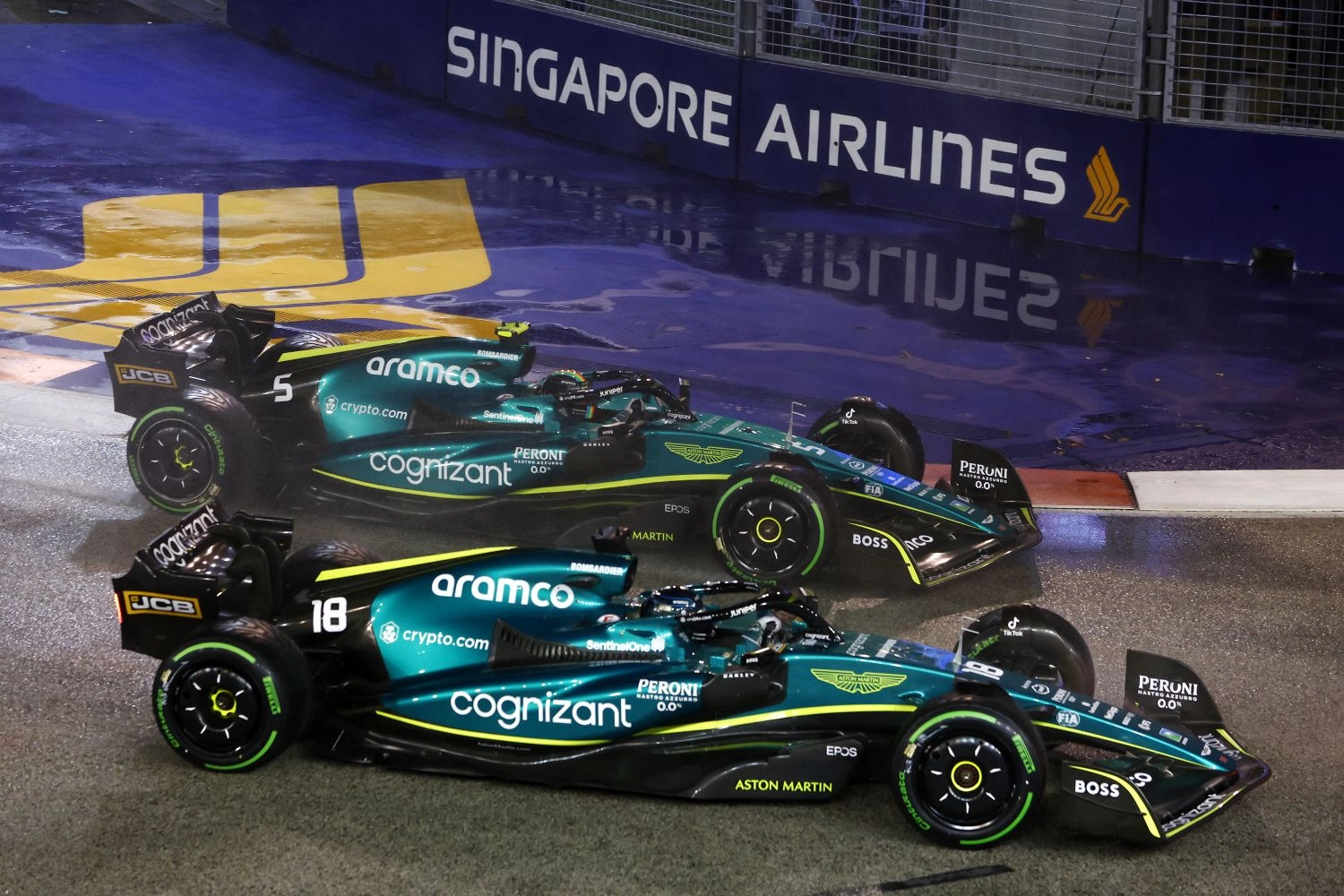 Aston Martin had its best weekend of the season in Singapore