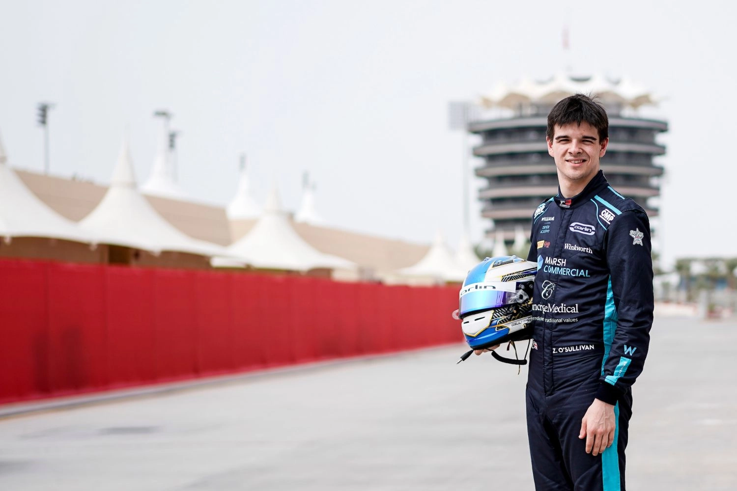O’Sullivan, an F3 driver, was able to test the Aston Martin F1 car at Silverstone