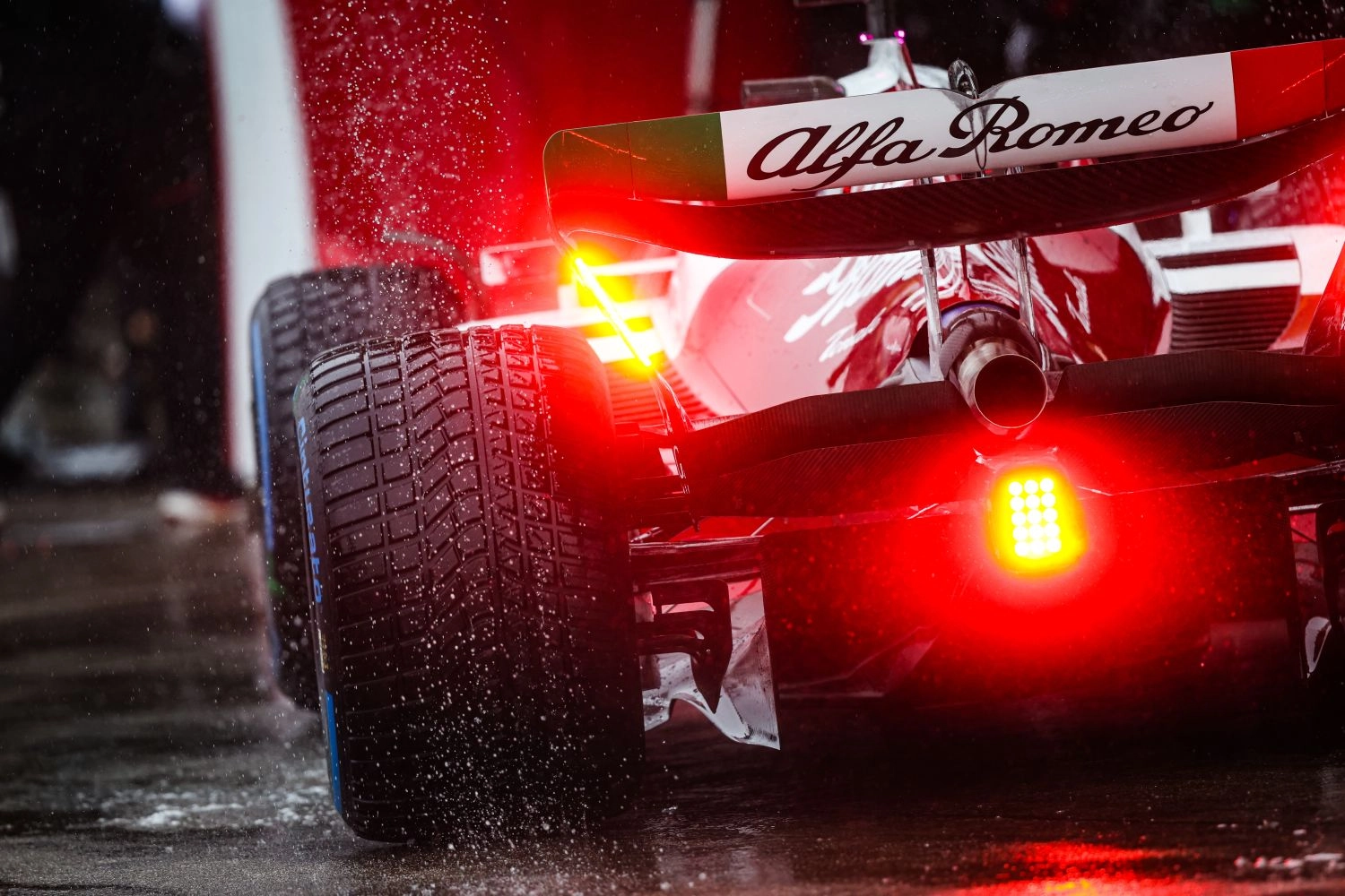 Several drivers have new exhaust setups this Saturday at Suzuka