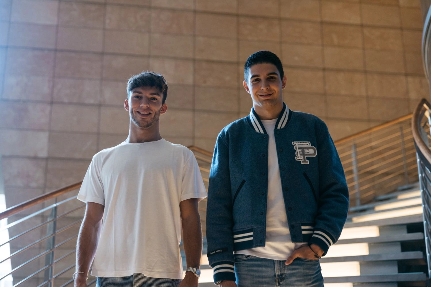 Pierre Gasly and Esteban Ocon were present at the Ballon d’Or ceremony