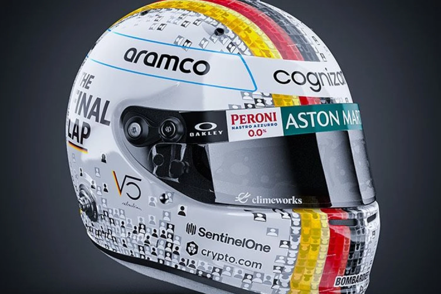 Sebastian Vettel invites fans to take part in his last race with a special helmet