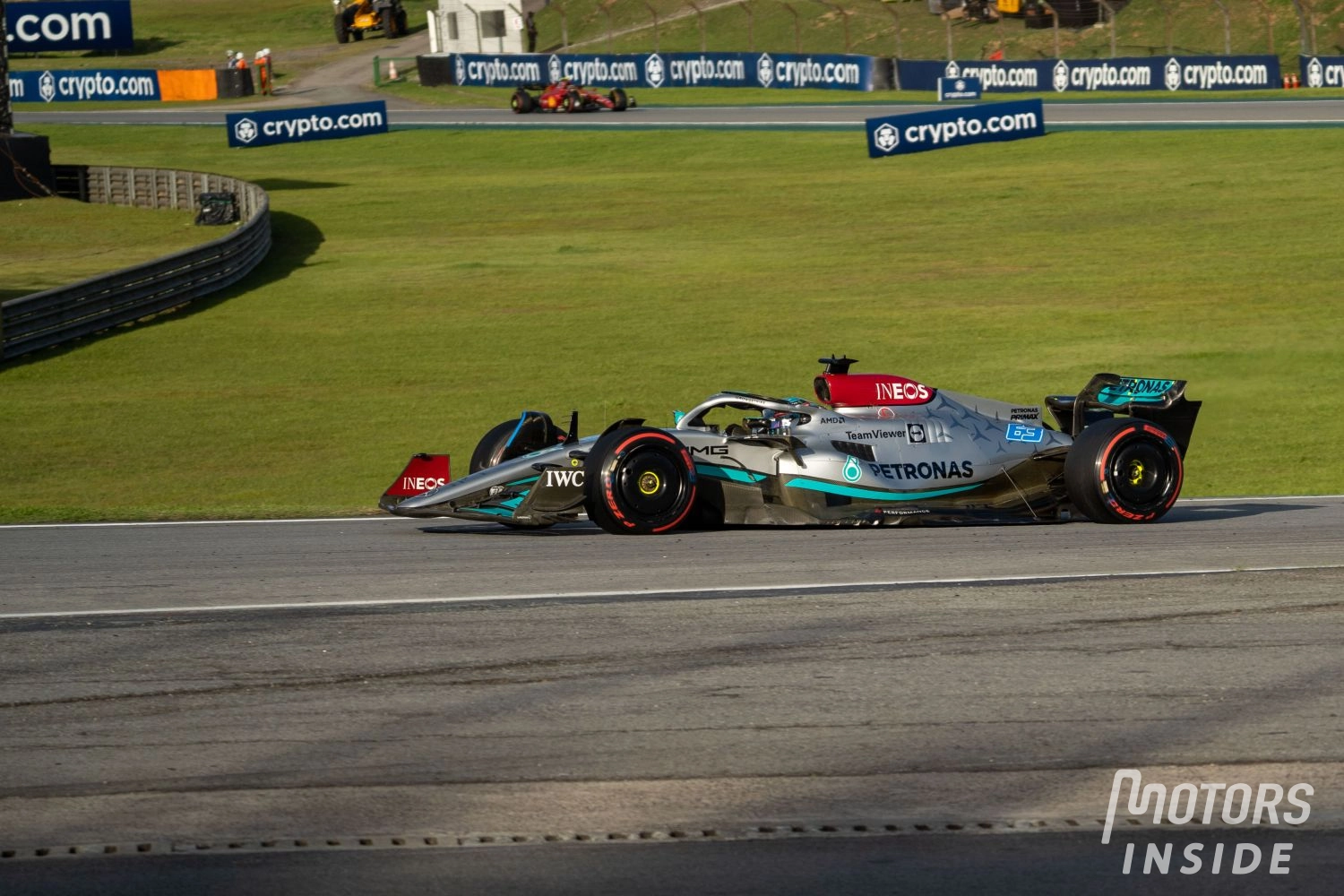 Russell: "It’s great to have Lewis with me for the start"