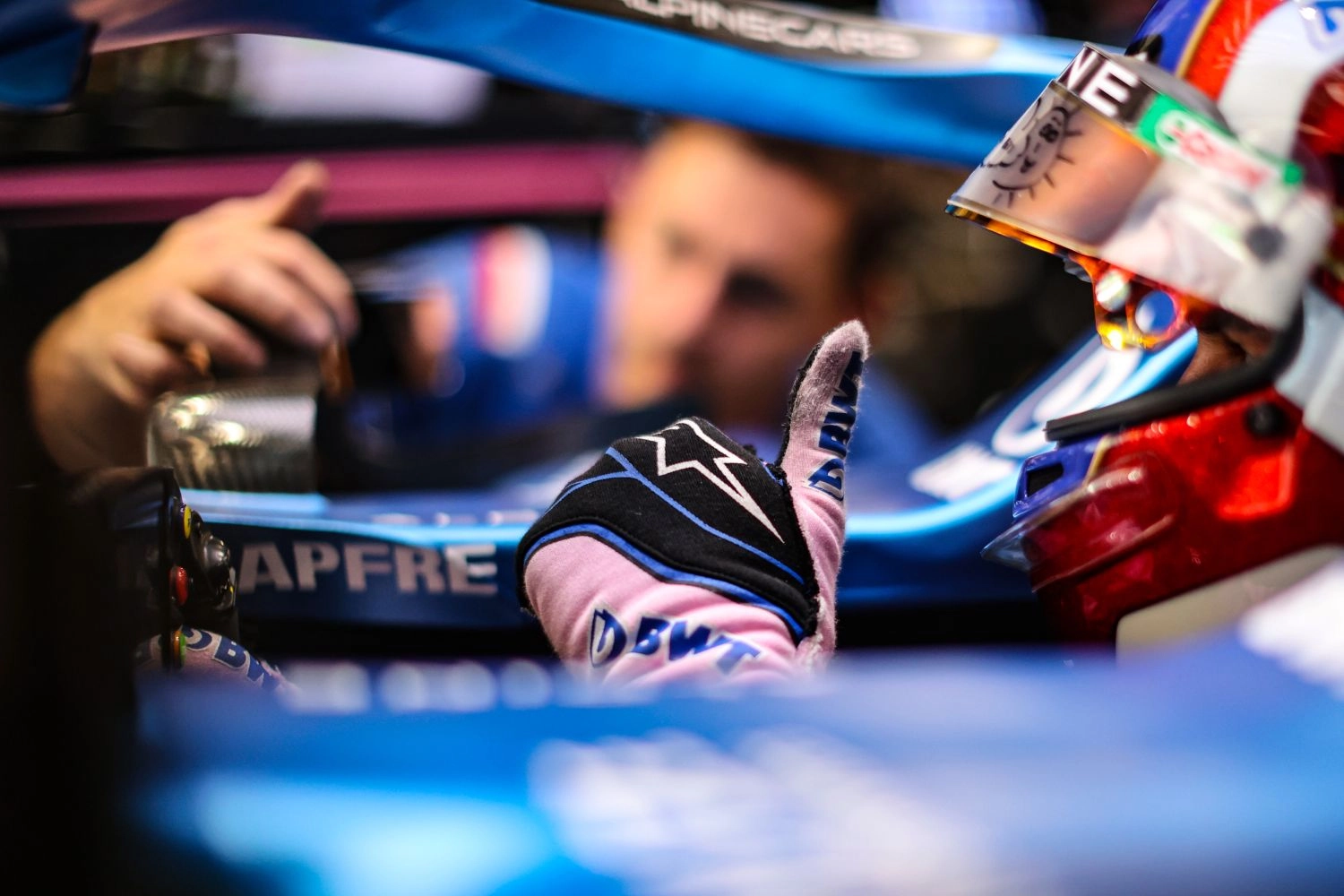 Ocon is happy to score points in Barcelona