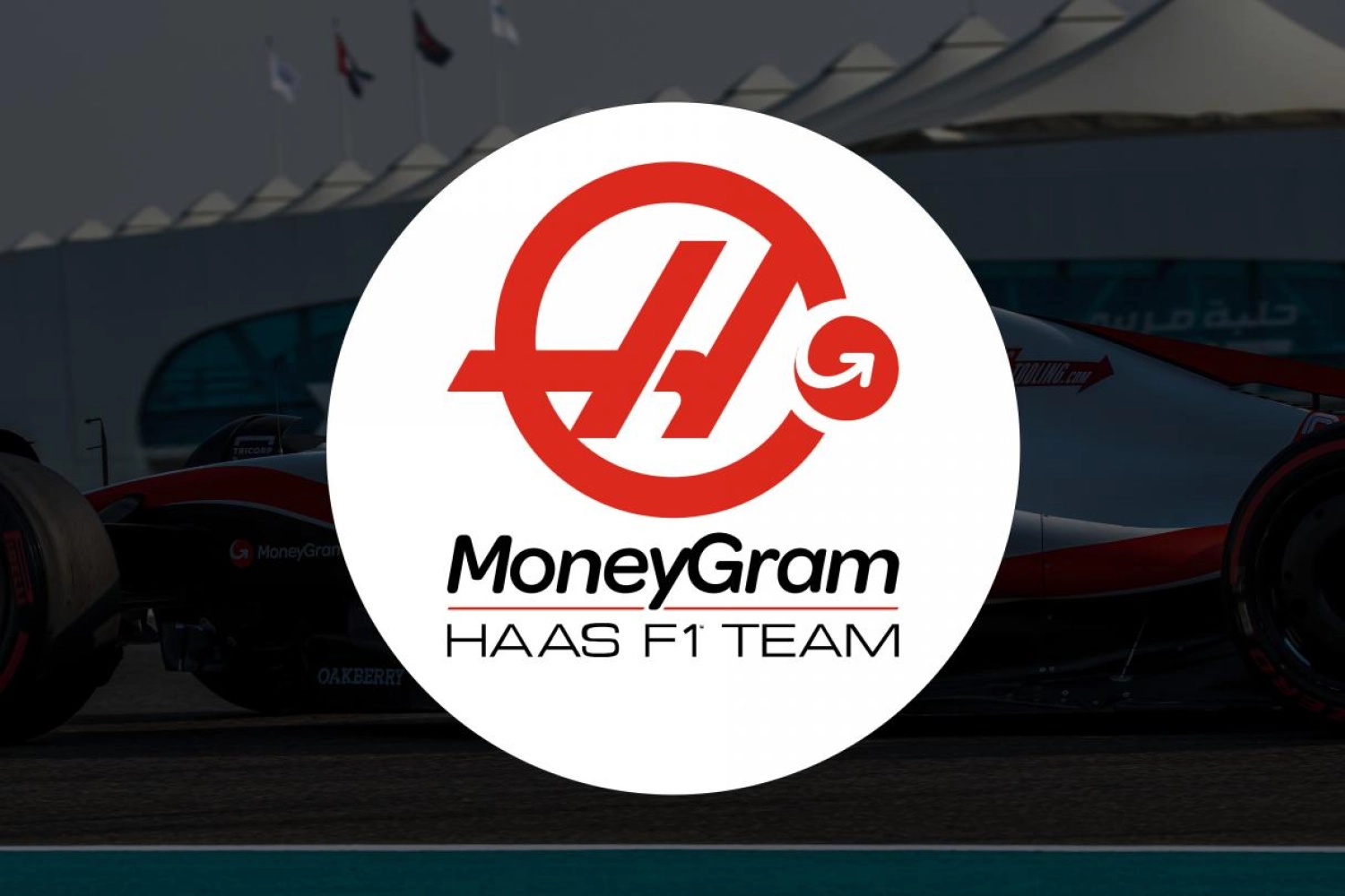 Haas unveils its new logo in connection with its title sponsor
