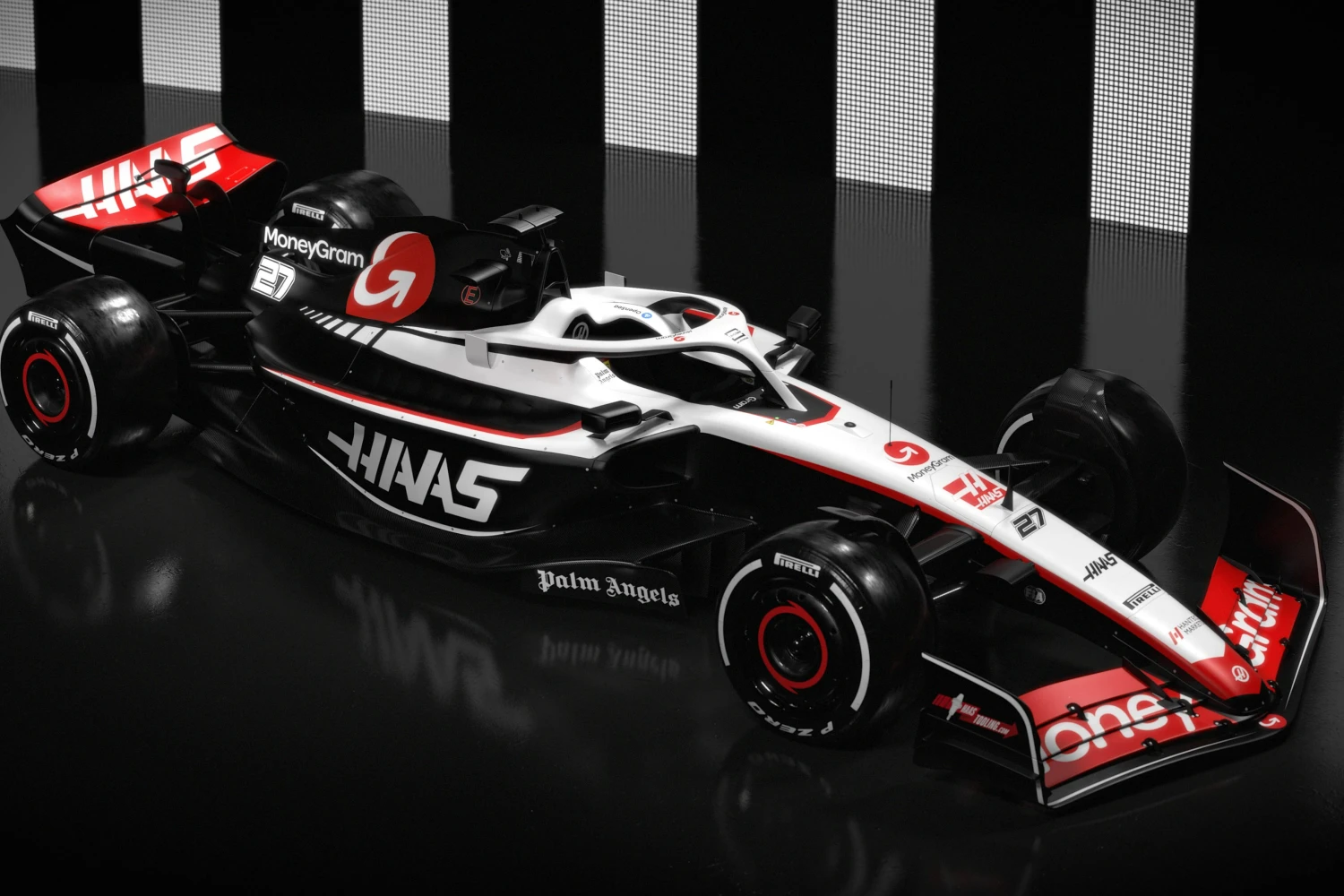 The Haas 2023 livery is unveiled first!