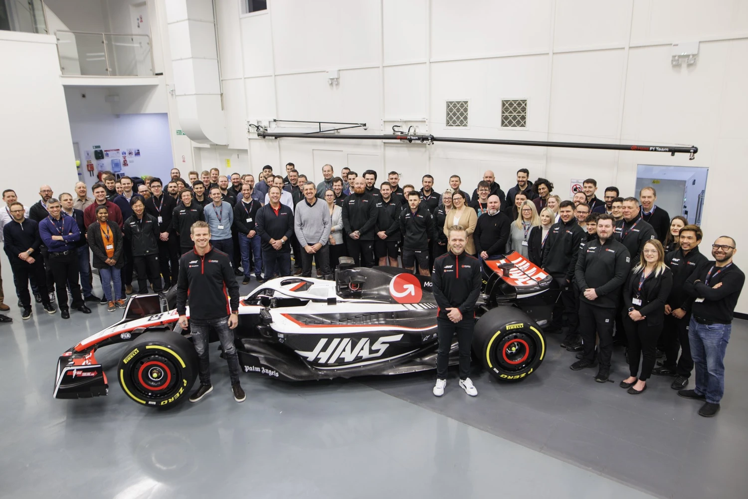 Haas presents its real VF23