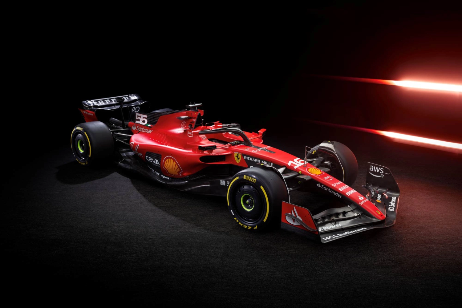 Ferrari unveils its SF23 and even offers a live test drive!