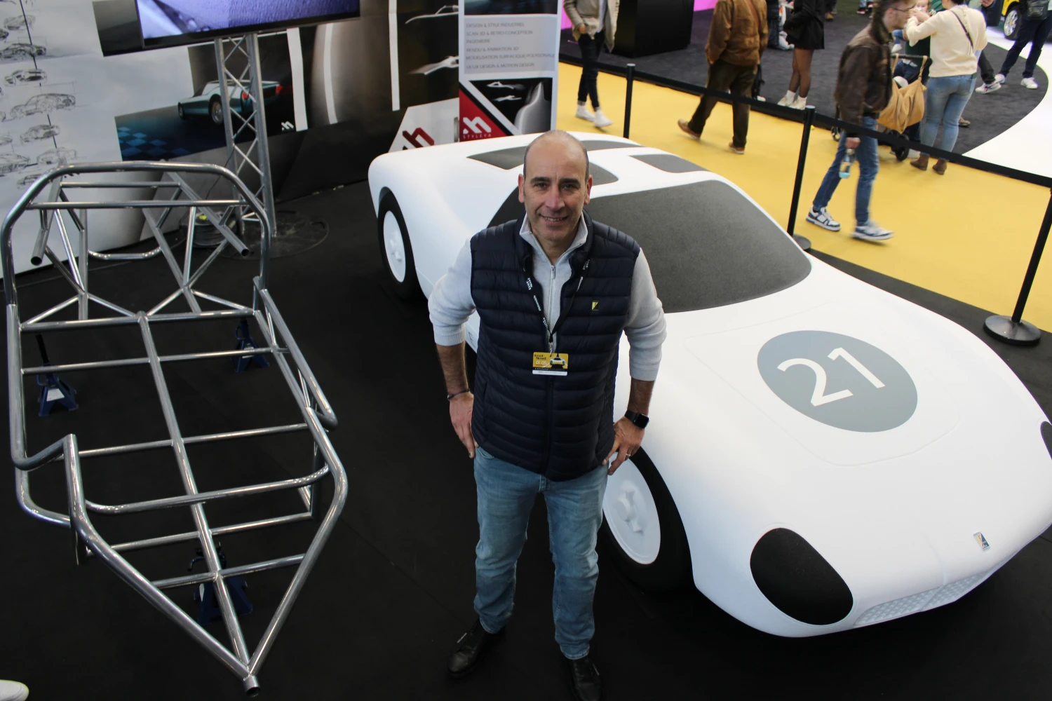 Paulo Antunes reveals the first lines of his Facel Vega Le Mans