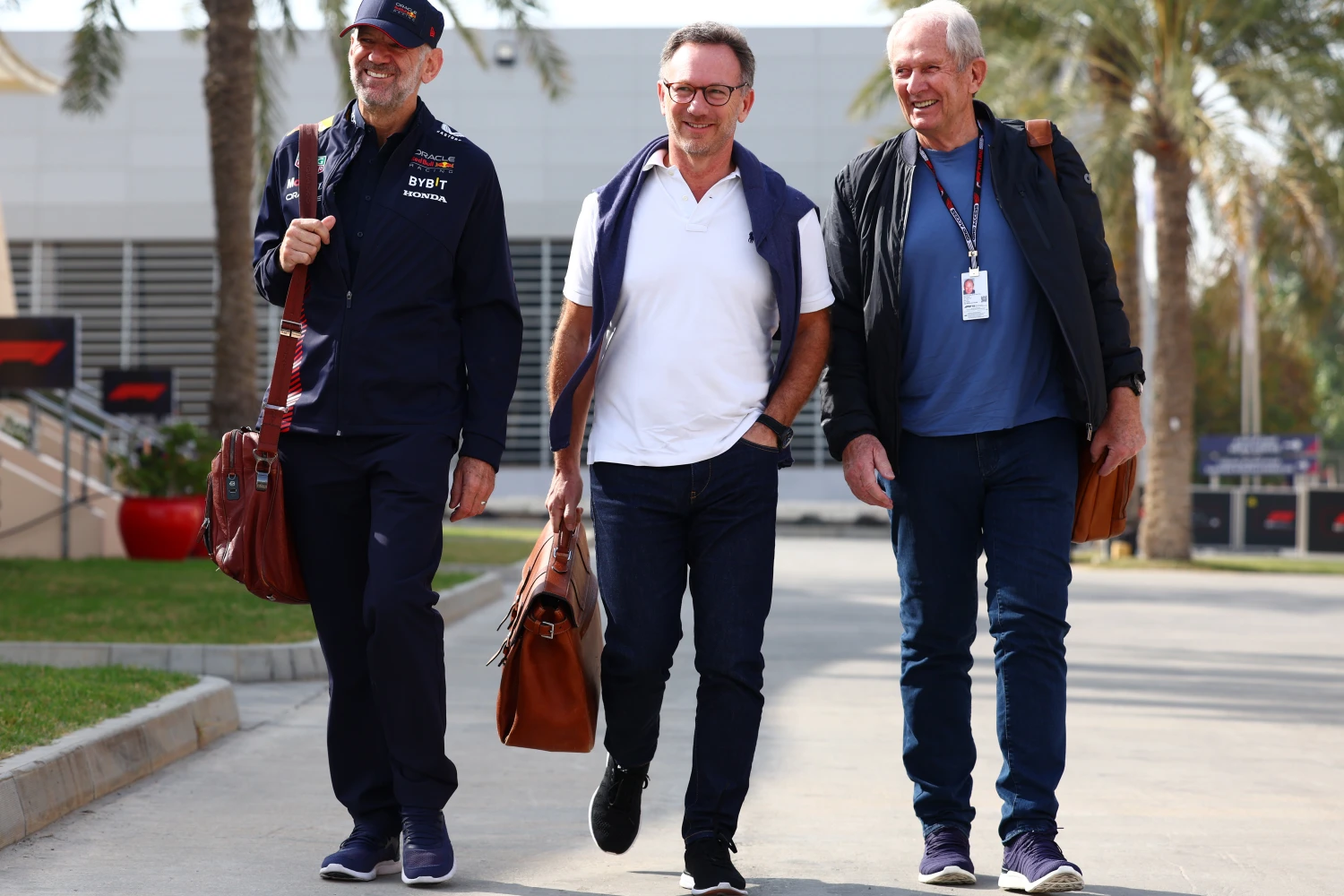 The lucky Red Bull drivers took advantage of Leclerc’s retirement to cool down their tires