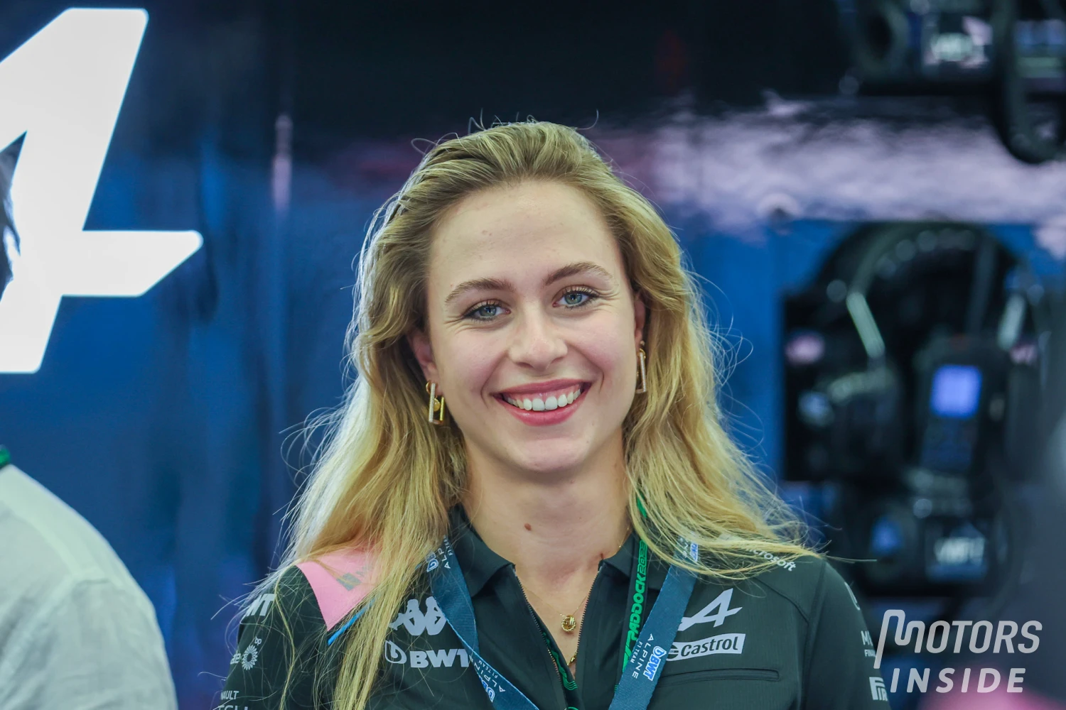 Sophia Flörsch could drive an F1 car during a test