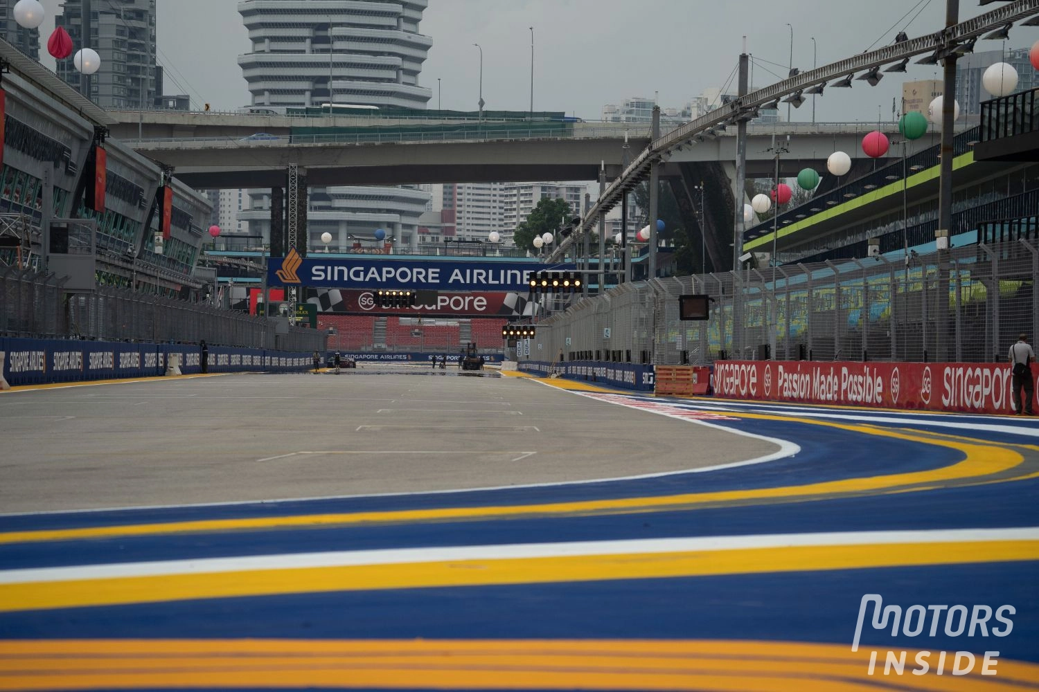 Pilots are prohibited from using bicycles and other motorized vehicles to familiarize themselves with the circuits