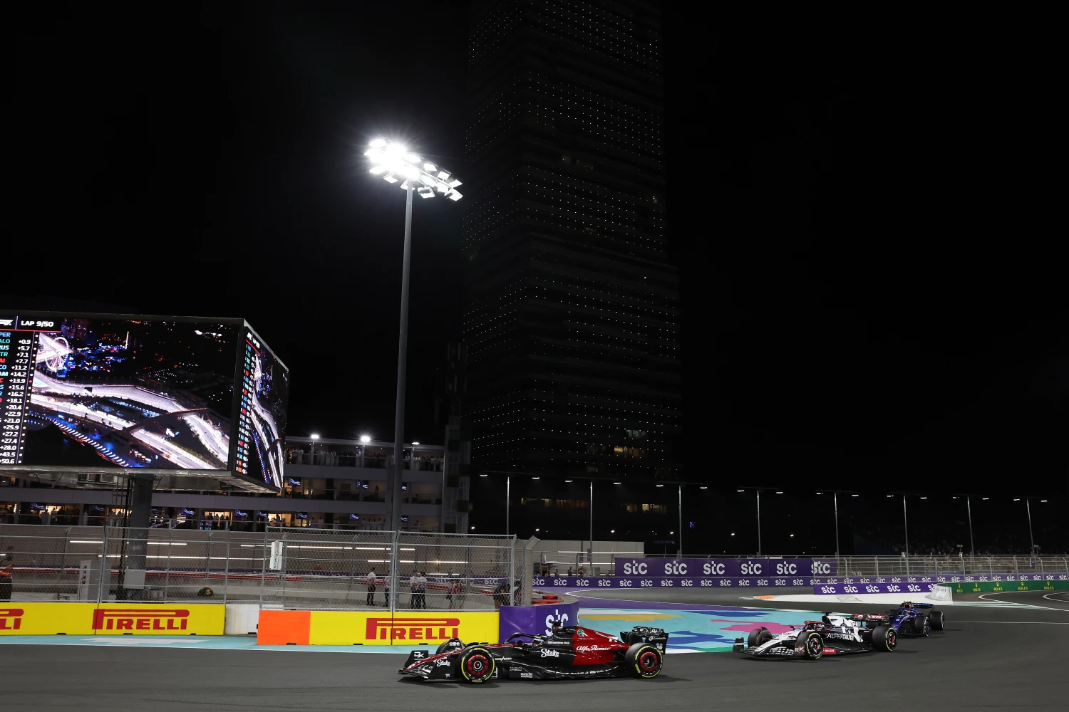 Two other drivers were in the wrong position on the grid but were not penalized