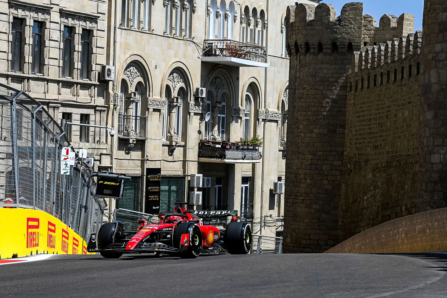 Azerbaijan Grand Prix – Qualifications: Leclerc slaps Red Bull, Alpine out of the game