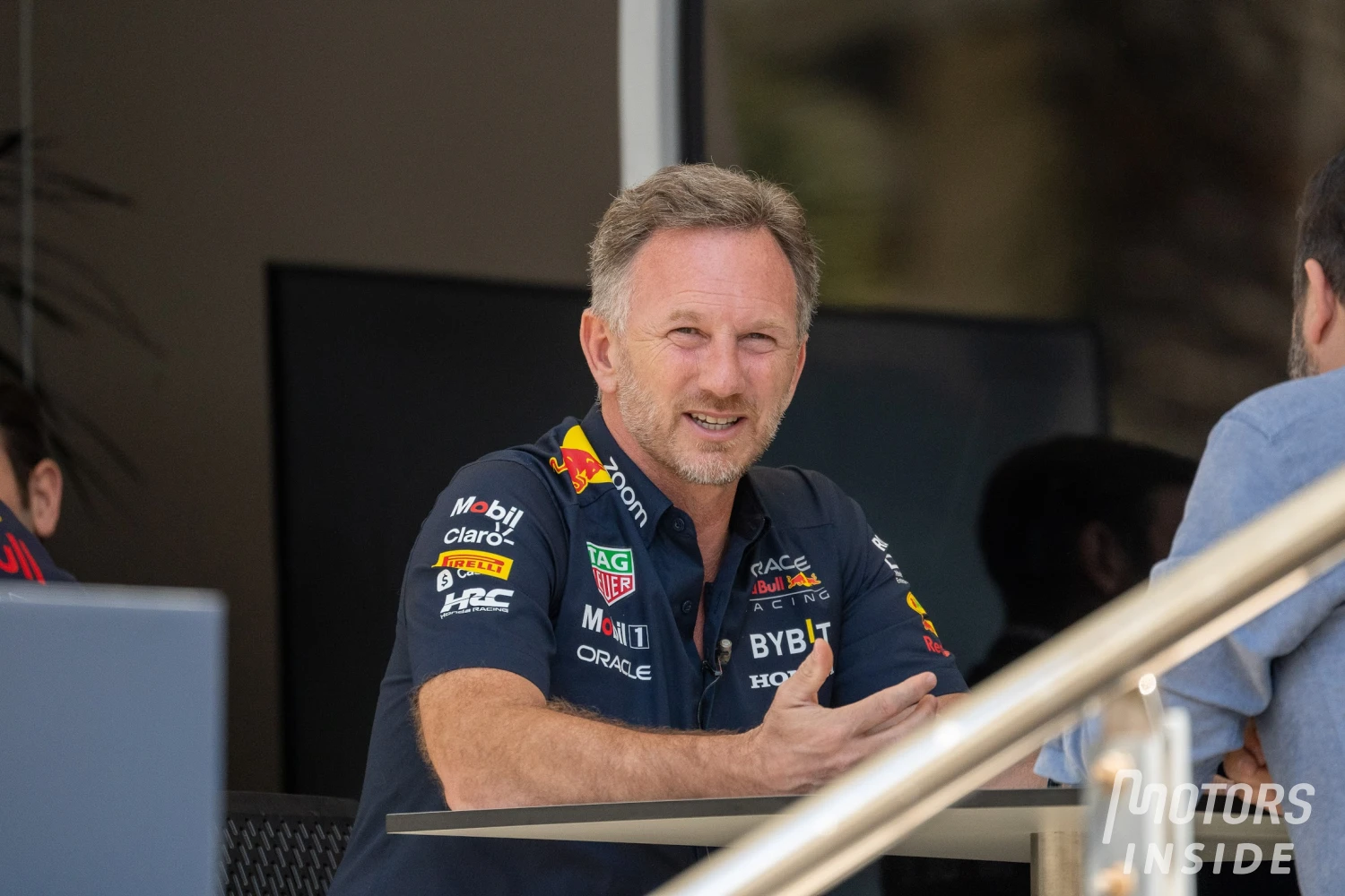 Christian Horner questions the legality of the Aston Martin, with humor