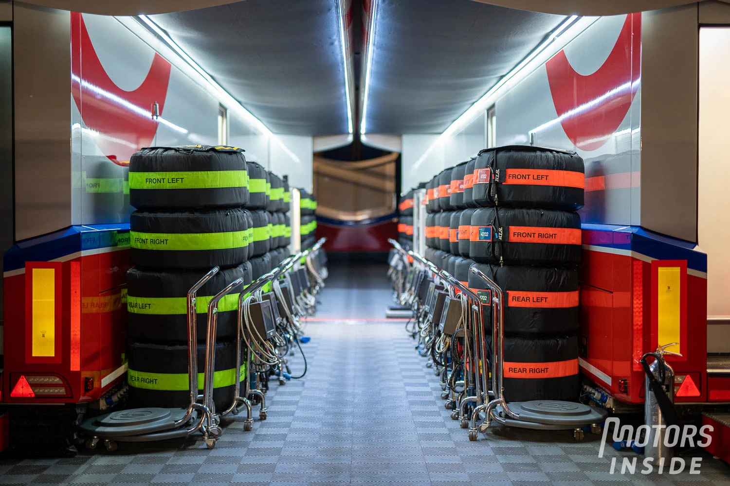 Pirelli tire tests during the free practice sessions in Suzuka and Austin