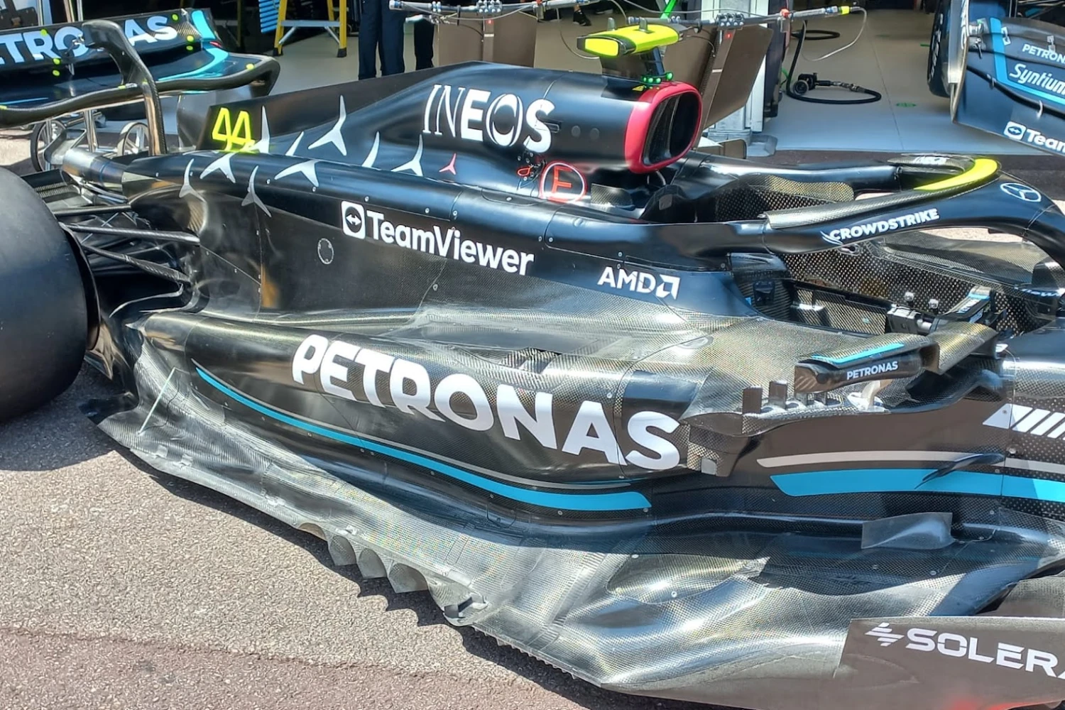Mercedes explains the six improvements brought to Monaco