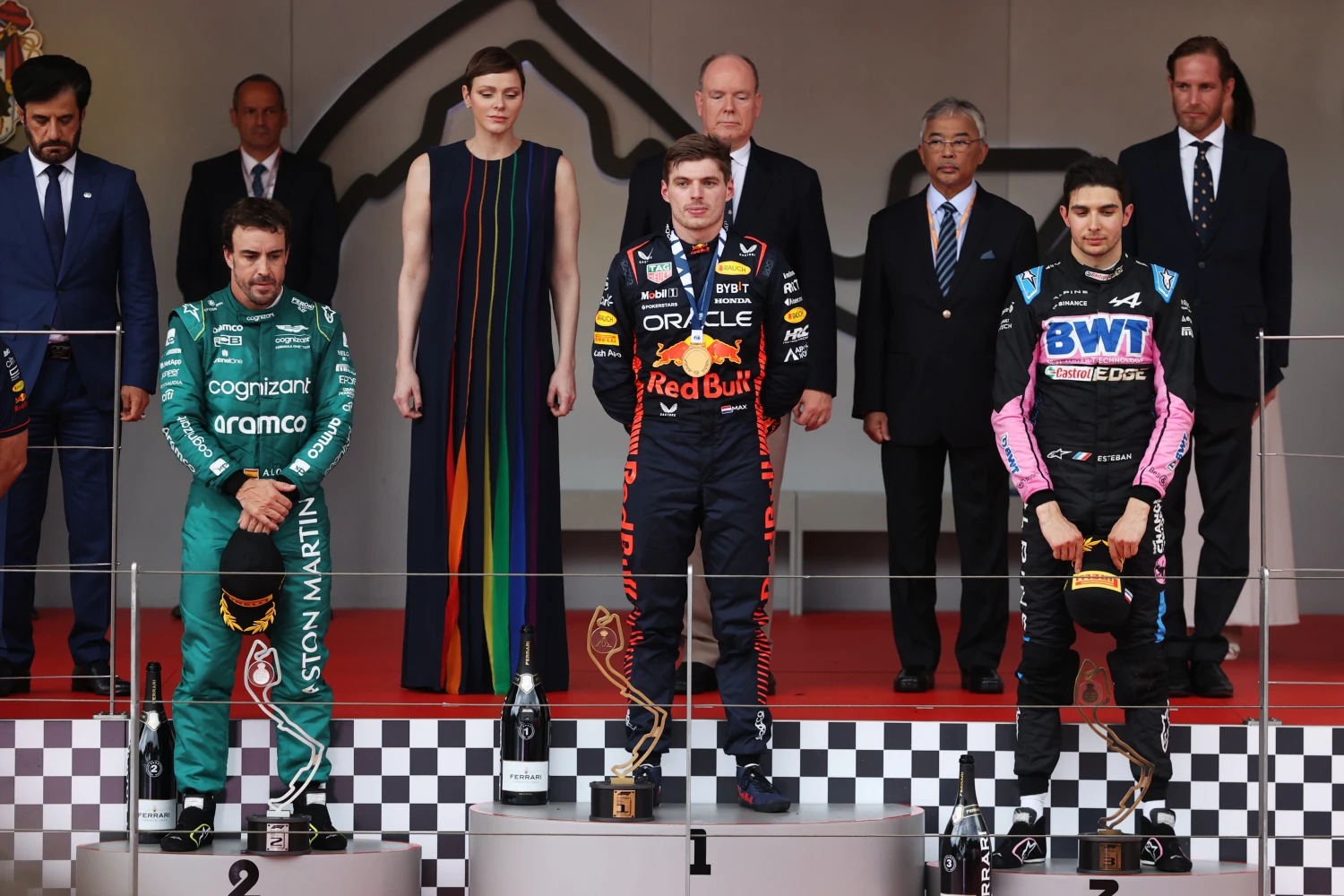 Monaco Grand Prix: Max Verstappen wins rain-affected race, Ocon on the podium