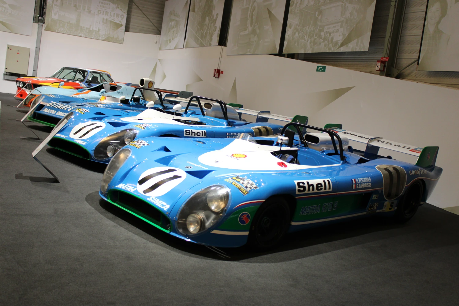 Under the same roof, 80 legends of Le Mans slumber