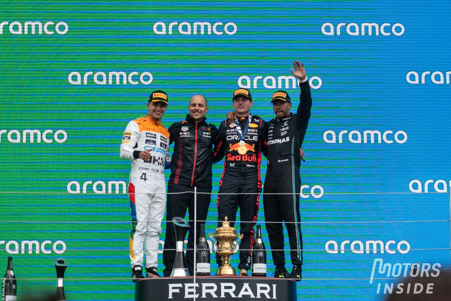 Max Verstappen is extending his lead in the championship