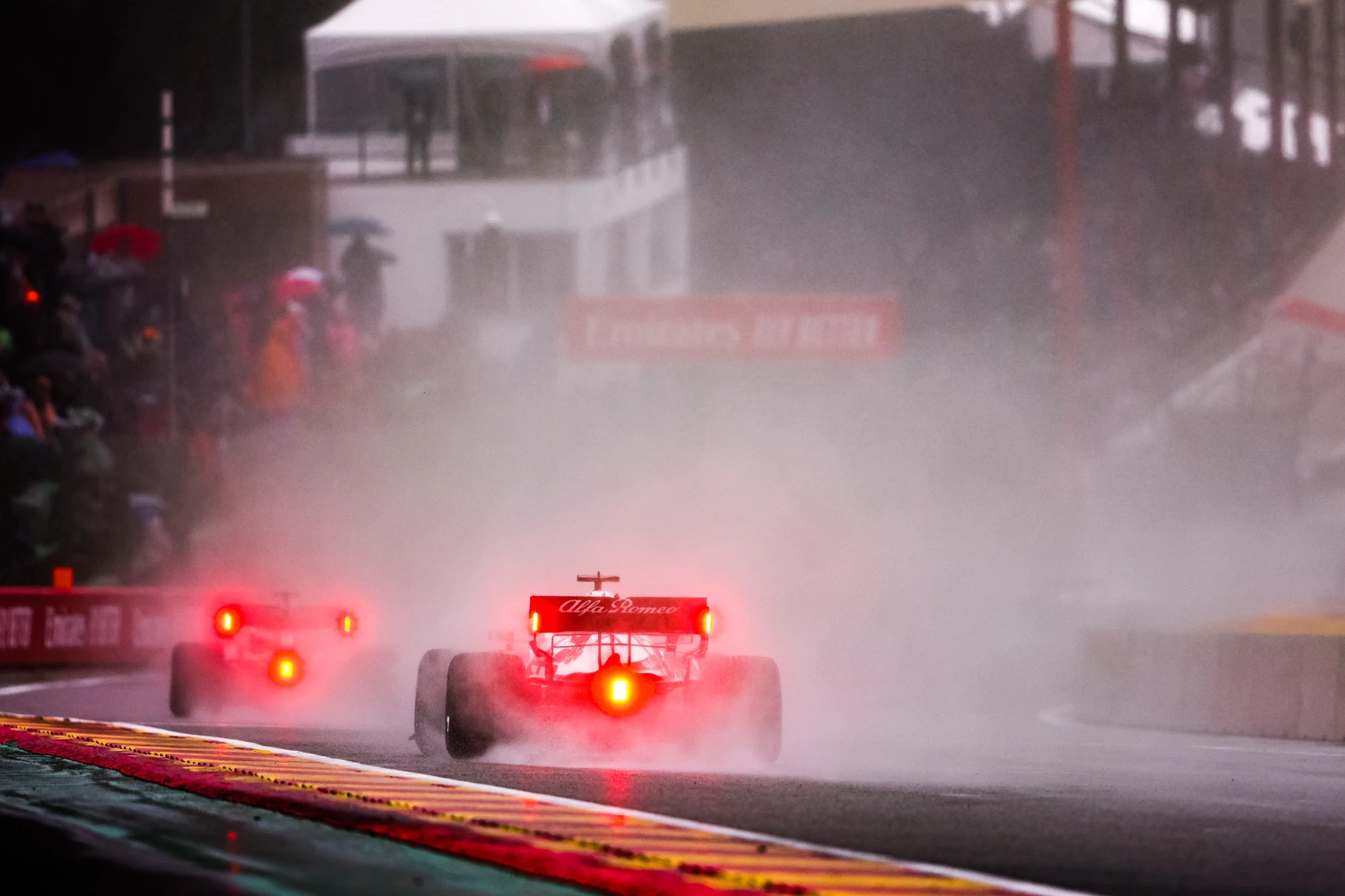 Rain expected during the Belgian Grand Prix brings back bad memories