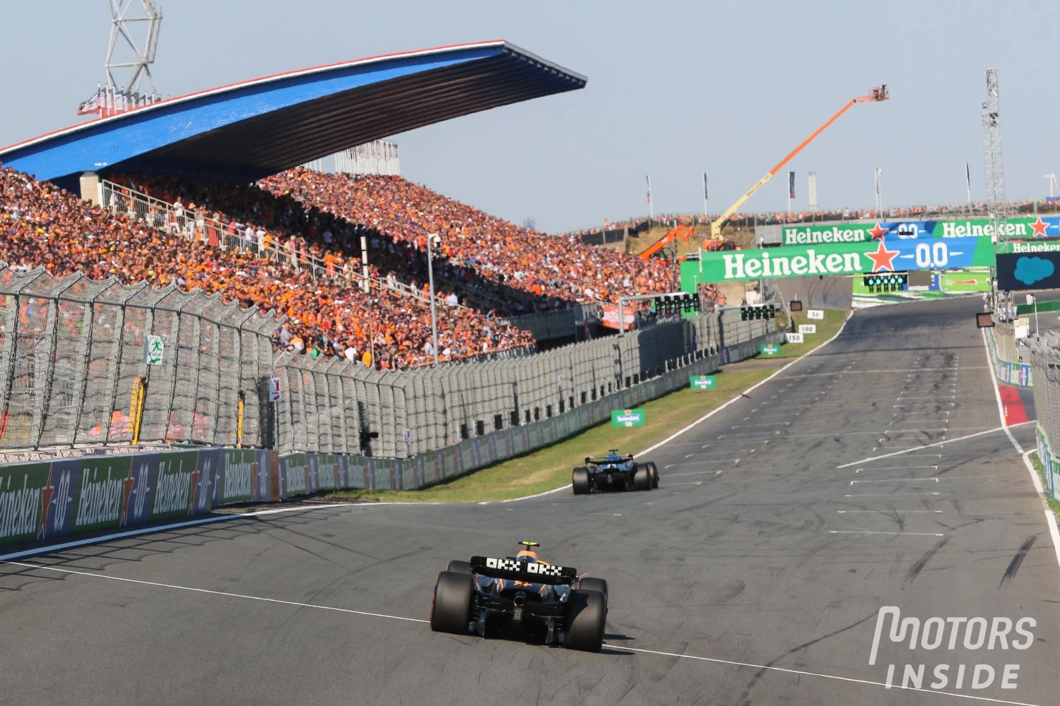 Zandvoort, a circuit built in the middle of the dunes