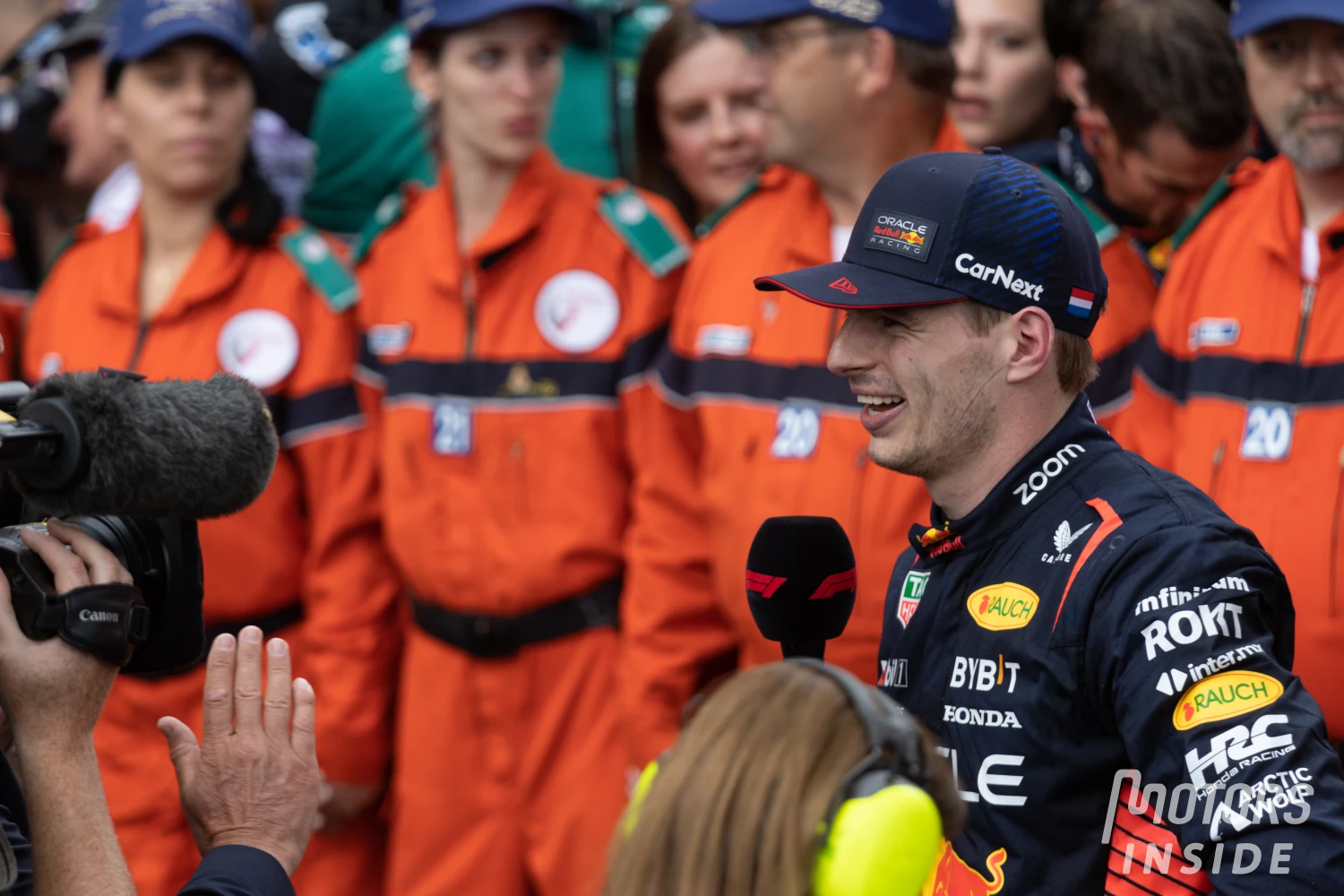 Verstappen on the busy pace of the paddock: “At some point, you no longer feel like doing this.”