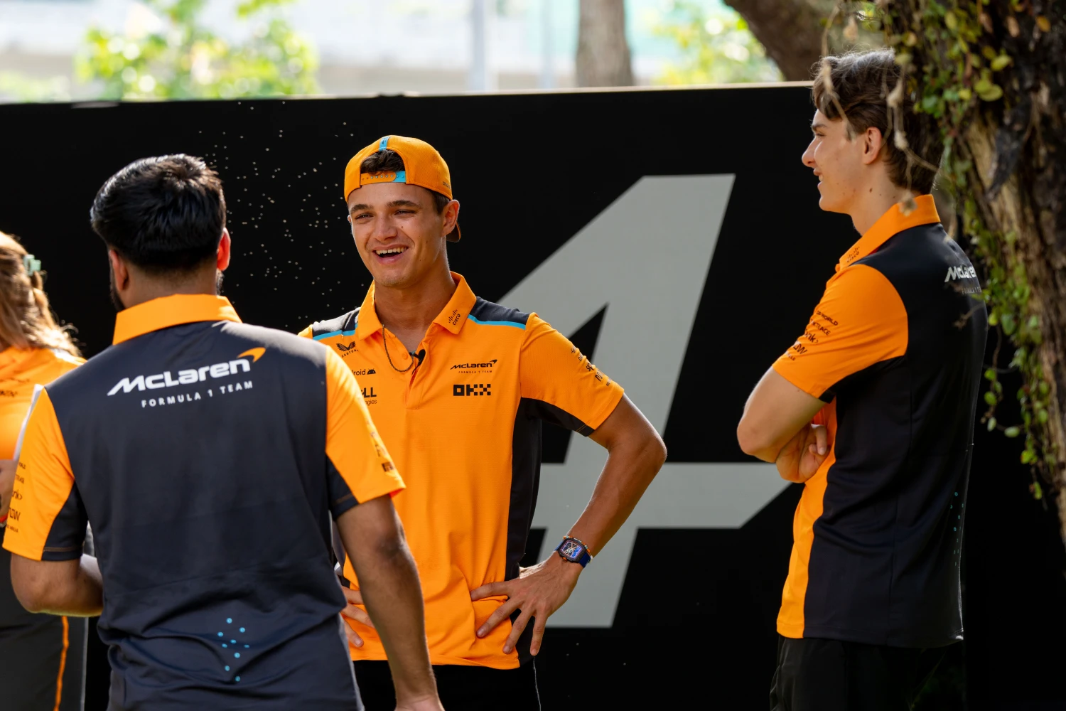 Norris has constant back pain due to the bounces of his McLaren