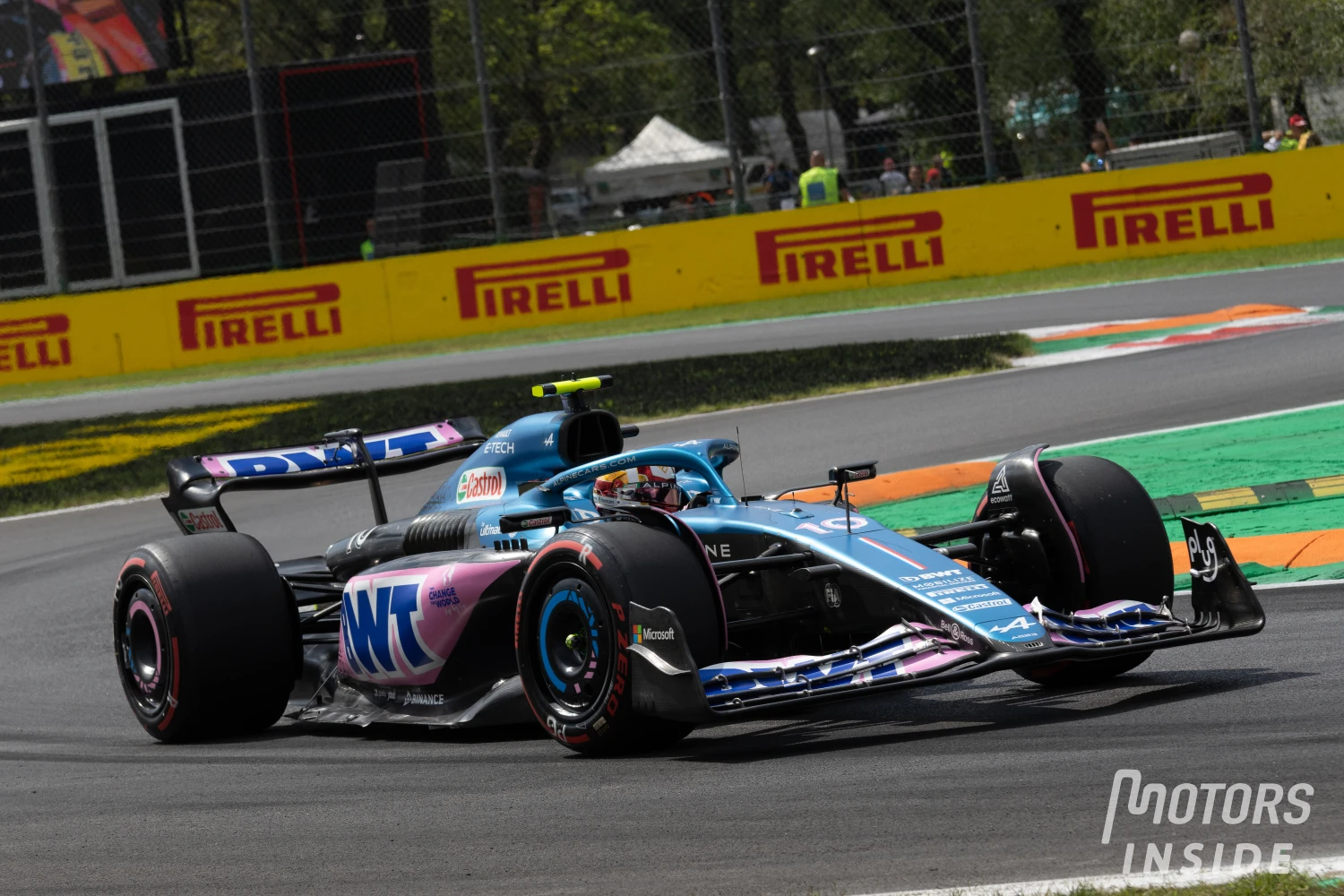The Alpines eliminated in Q1 at Monza
