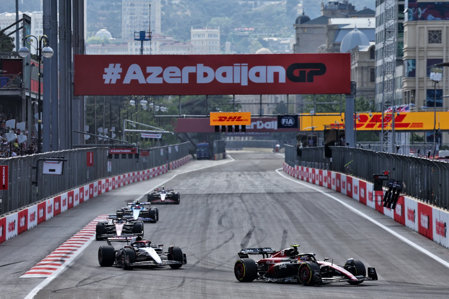 The reduction of the DRS zone in Baku is causing controversy