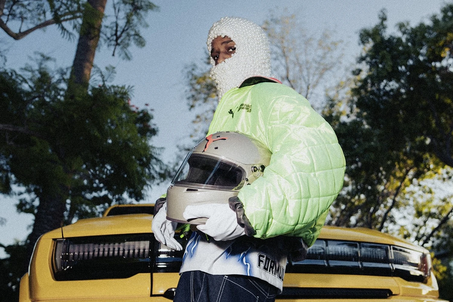 The rapper A$AP Rocky is going to offer a special F1 clothing collection