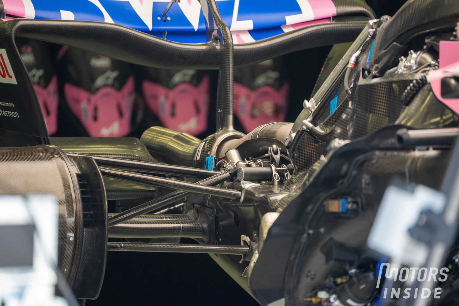 Several changes of parts for the British Grand Prix